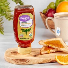 Great Value Organic Strained Raw Honey, 16 oz