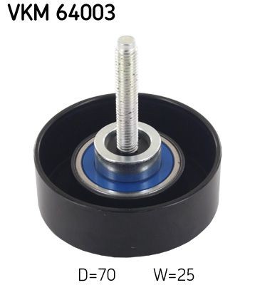 V-Ribbed Belt Deflection/Guide Pulley SKF VKM 64003 Fits Mazda 3 6 CX-7 MPV MX-5