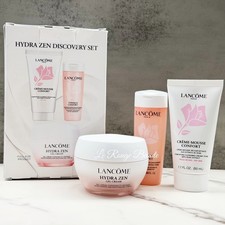 Lancome Hydra Zen Discovery Set - Full Size Gel Cream 1oz Cleanser Toner
