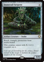 Stonecoil Serpent 356 - Commander: Secrets of Strixhaven