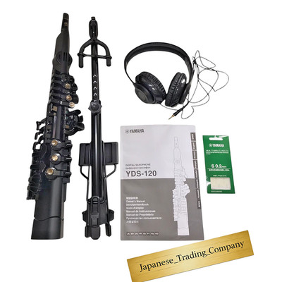 YAMAHA Digital Saxophone YDS-120 Electronic Wind Instrument w/ Headphones Stand