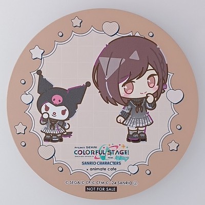 Ena Kuromi Project SEKAI Hatsune Miku Sanrio Animate Cafe Untersetzer