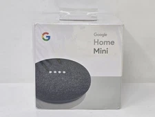 Google Home Mini Smart Assistant, Charcoal (GA00216-US) - New & Sealed