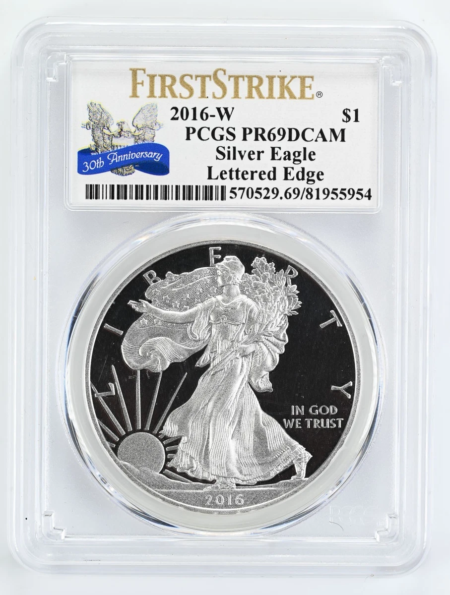 American Eagle PCGS 2016 Silver Bullion Coins for sale | eBay