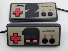 Sharp Twin Famicom AN-500B Black/Red | New Belt | Fully Tested 5 Games