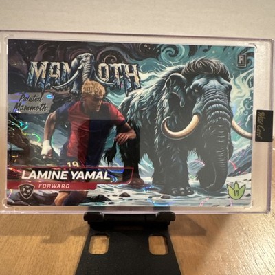 2024 Wild Card Dino-Might Lamine Yamal 1/1 Painted Mammoth Jumbo