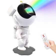 Galaxy Night Light Projector Astronaut Spaceman Projector Northern Light for Kid