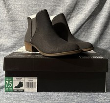 New Kensie Womens Shoes Gerona Dark Grey Size: 9, 8, 7.5, 7, 6.5 Defected box