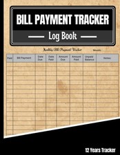 Bill Payment Tracker: Monthly Bill Planner and Organizer Size 8.5'' x 11'', 14