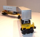 Lionel O Gauge Sea Land T.T.U.X. Flat Car Set in Box #16322 — photo 8