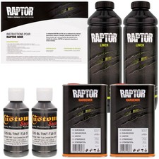 U-pol Raptor Tintable Charcoal Metallic Spray-on Truck Bed Liner 2 Quarts U-pol Raptor Tintable Charcoal Metallic Spray-on Truck Bed Liner 2 Quarts