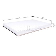 Filtre d'habitacle Mercedes VANEO