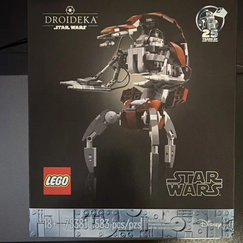 LEGO Star Wars Droideka 75381 Complete Set 583 Pieces