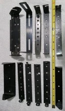 LOT of 11 Police Radar U - Style Mounting BRACKETS Kustom Signals, MPH, Decatur