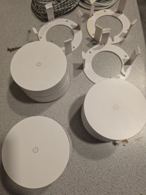 Google Nest WiFi Router GJ2CQ AC1200 Mesh System | Preowned | Tested | 3 Pack