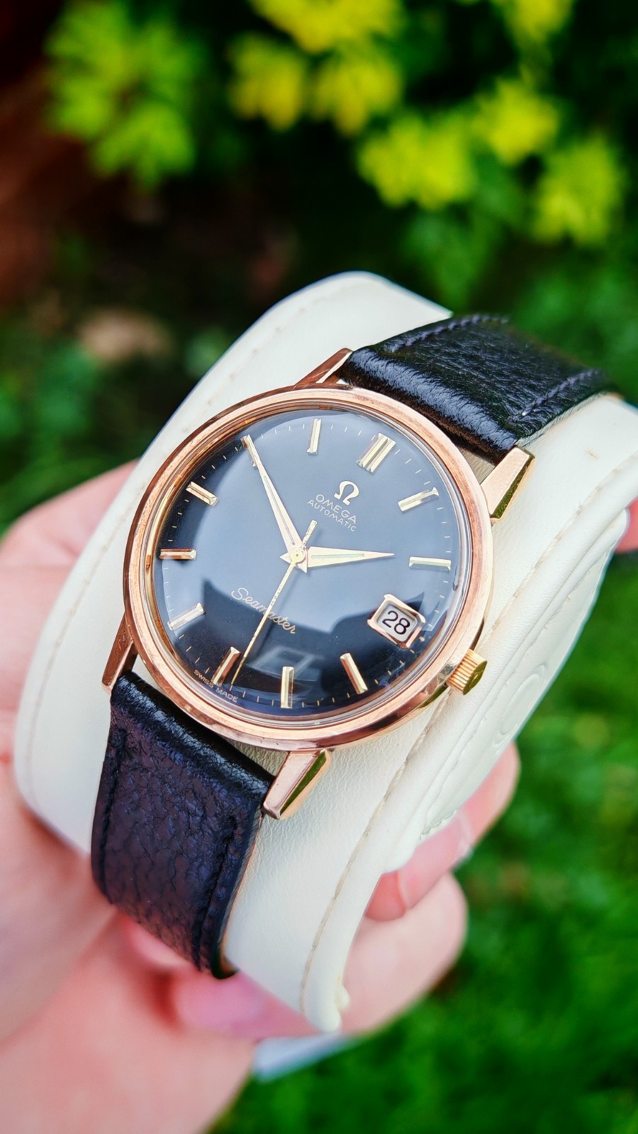 SOLID GOLD Omega Seamaster automatic - 1965 - image 5