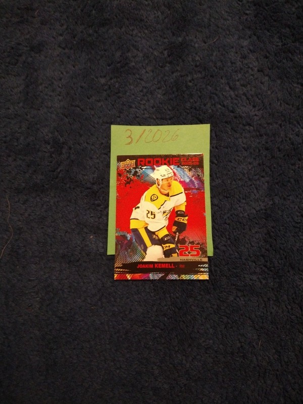 2025-26 Upper Deck Series 1 Rookie Class Joakim Kemell #RC-4