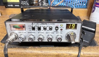 Cobra 29 Ltd Peaked And Tuned With Echo, Mic And Radio Bracket