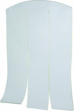 Trixie Vinyl Dog Door Flap, Fits 9.4 x 14.2-in x 14.2 inch, Clear Plastic