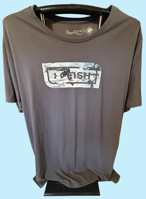 Mens Under Armour HeatGear 3XL Loose Fit T-Shirt
