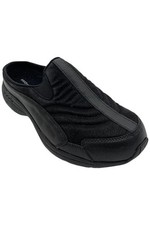Easy Spirit Women's Traveltime Slip-On Mules Black/Black