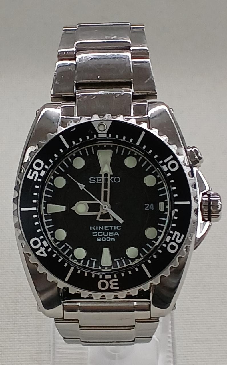 SEIKO 5M62-0BL0 Scuba Kinetic - Gem