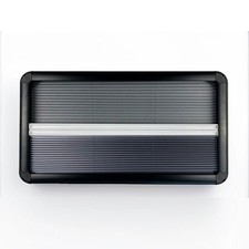 Black Camper Van Pleated Blind & Flyscreen Caravan Motorhome Horsebox 101 x 46cm