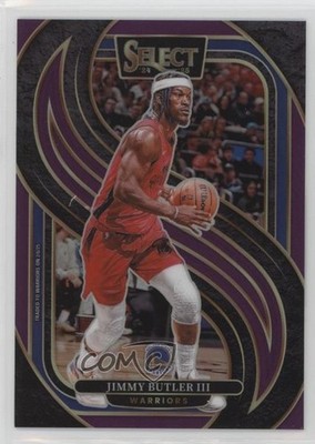 2024 Panini Select Premier Level Purple Prizm 82/99 Jimmy Butler III #144 0m1w