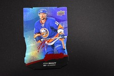 2017-18 UD MVP Hockey Colors and Contours Level 1 Blue Die-Cut Josh Bailey #182