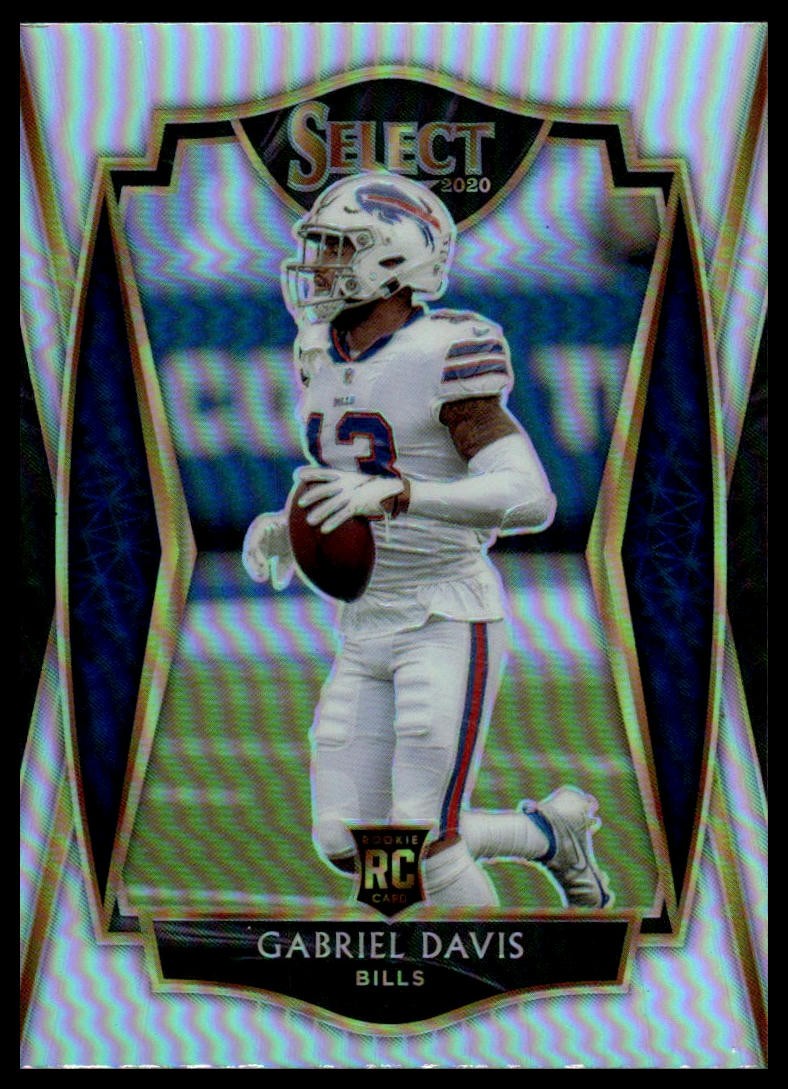 2020 Panini Select #182 Gabriel Davis Silver Prizm (RC)