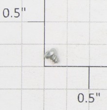 Roundhouse 90006 HO #2 x 1/8 Pan Head Slotted Screw (4)