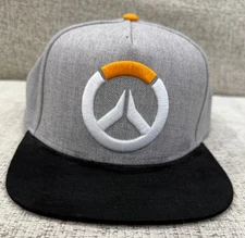 NEW Overwatch Logo Thinkgeek Wool Blend Snapback Cap Adult Gamer ESports