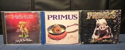Primus - Sailing Seas Cheese (RARE PROMO) + Pork Soda + Frizzle Fry RARE CD   