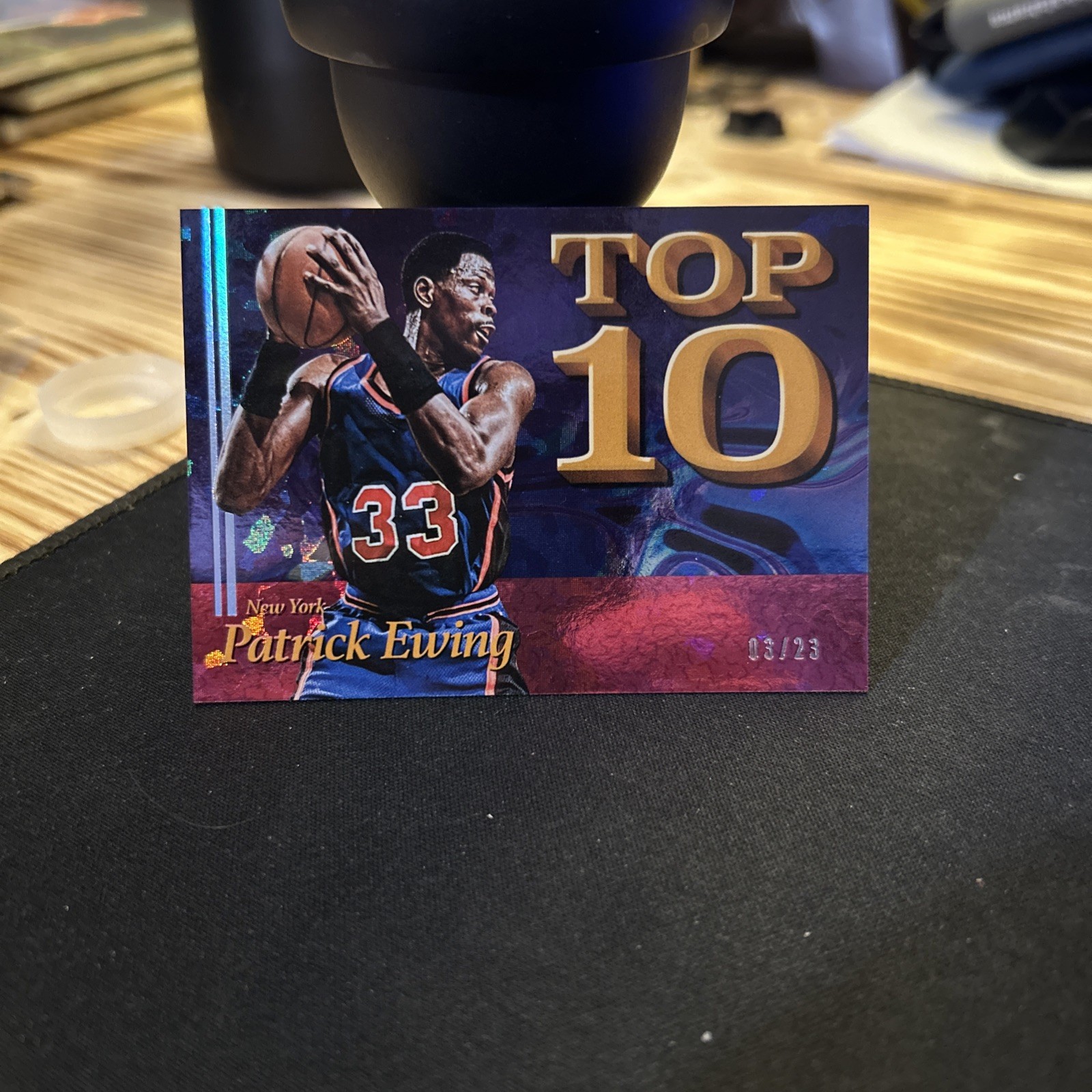 2026 Panini Decades Top 10 Patrick Ewing Pink  /23