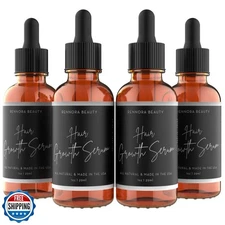 Rennora Hair Growth Serum with Organic Herbs and Natural Vitamins, Peppermint