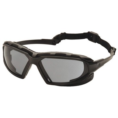 PYRAMEX SBG5020DT Safety Glasses,Gray, Anti-Static 23Y595