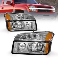AS Headlight Assembly for 2002 2003 2004 2005 2006 Chevy Avalanche 1500 2500 ...