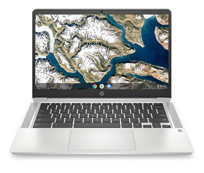 HP Chromebook 14a-na0200nr 14'' HD Intel N4120 1.1 GHz 4GB 64 GB eMMC Chrome OS