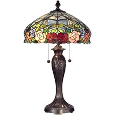 Dale Tiffany TT12232 Evelyn Table Lamp Fieldstone