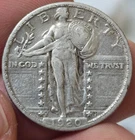 1920-S Standing Liberty Quarter XF+ semi key