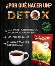 1 Bags Original Detox Tea For Weight loss, Colon Cleanse, Fat Burner.