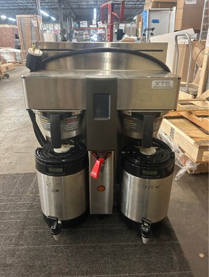 Fetco CBS 2132 CTS Dual Brewer Coffee Machine With Dispensers
