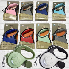 Retractable Dog Lead Extendable Training Dog Leash Pet Leads 3 Sizes 3m 5m 8m UK