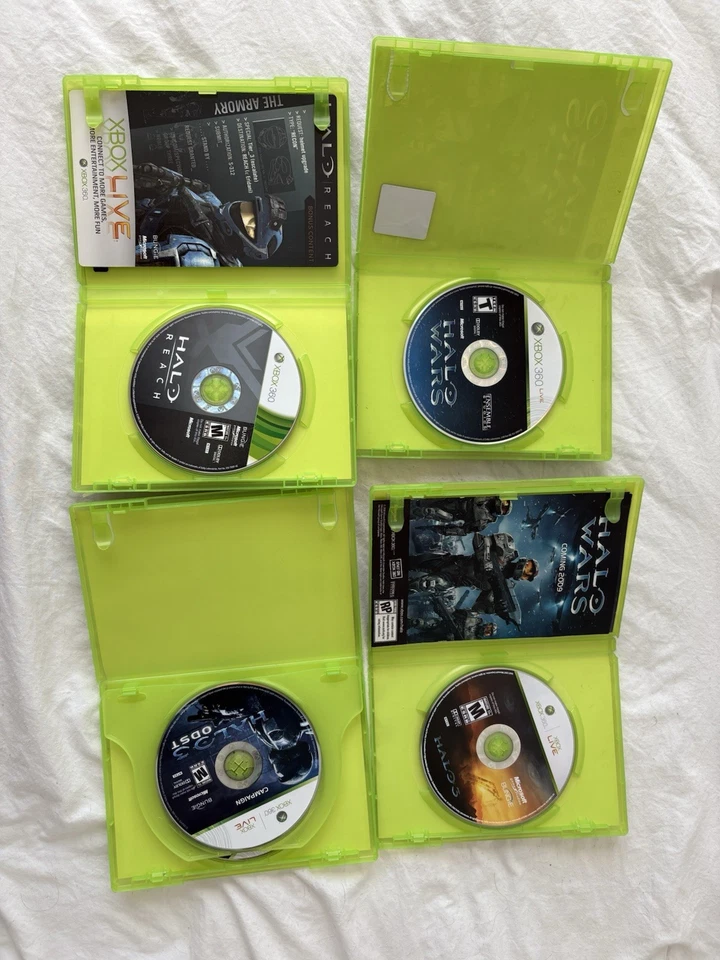 🔥 Xbox 360 Halo Lot (4 Games) – Halo 3, Halo 3: ODST, Halo Reach, Halo Wars - Image 3 of 3
