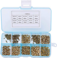1000PCS Rivets M0.9 M1.3 M1.5 M1.7 Mix Circuit Board PCB Nails Copper Hollow Riv