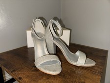 Women Open Toe Low Chunky Block Heels Wedding Party Dress Heeled Sandals