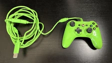 Power A Xbox Controller Wired Green w/ Breakaway Cable Model: CFPA115320-01