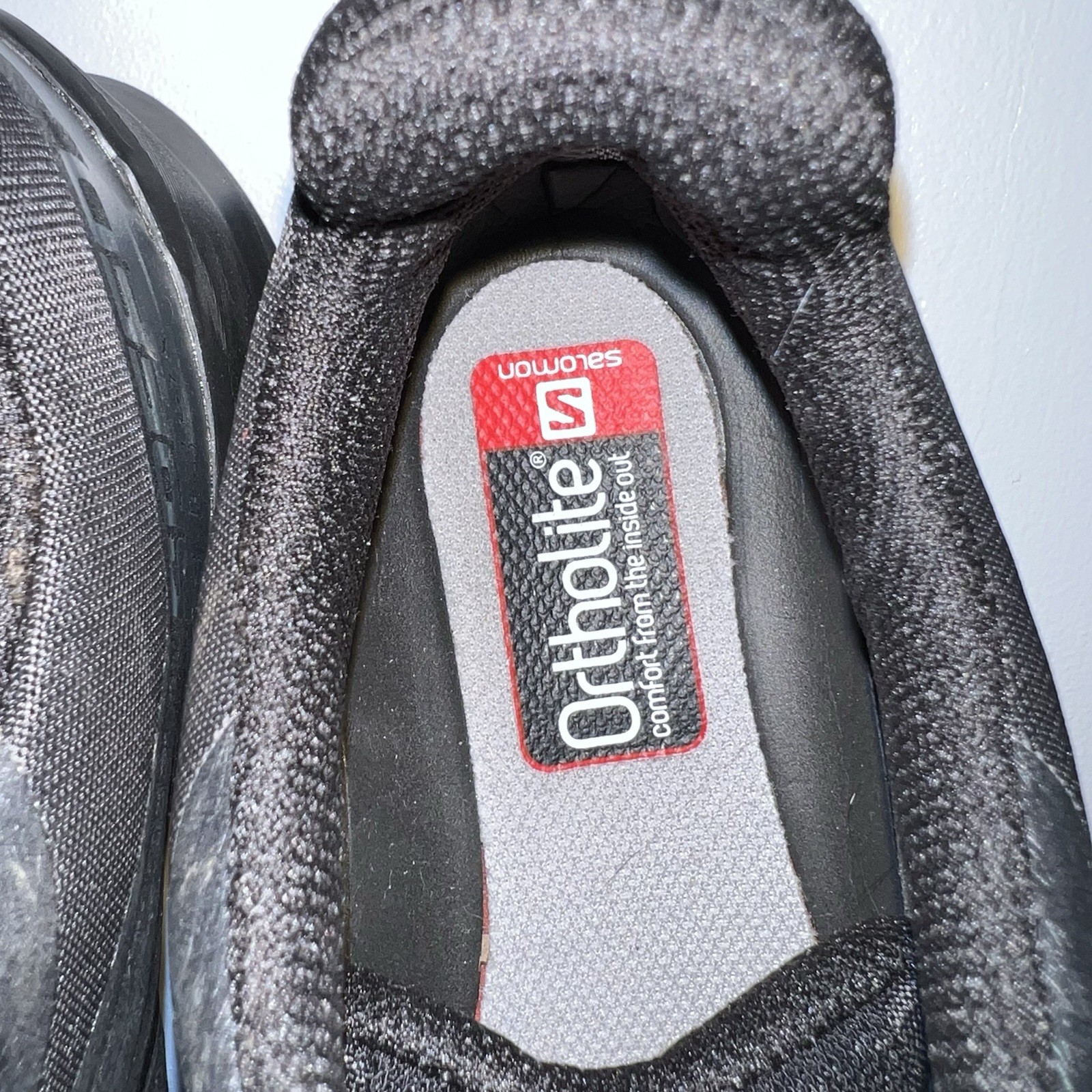 Scarpe da trail running Salomon Speedcross 5 da donna taglia 7 5 nere con lacci rapidi