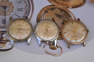 Lot of Vintage TRADITION, SEARS, LE GRAN Manual Wind Men's