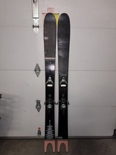 Line Pescado Powder Skis w/  Salomon STH2 Bin...